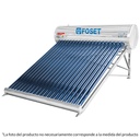 [45270] Calentador solar de agua de 10 tubos 130 lts para 3 personas.