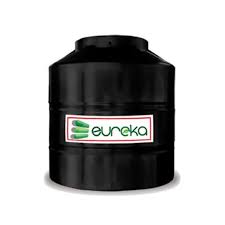[TI450NCA] Tinaco de 450 lts eureka negro con accesorios.