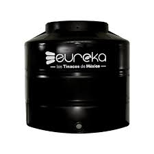 [TI750NCA] Tinaco de 750 lts eureka negro con accesorios.