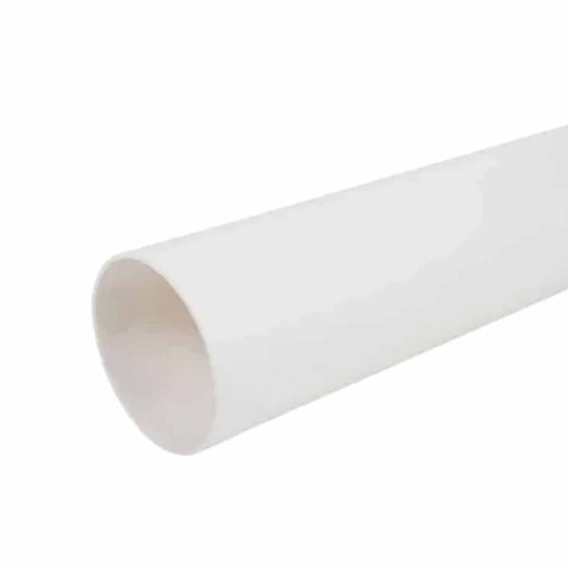 [TPVC112RS] Tubo de PVC de 1 1/2" reforzado sanitario tramo de 6mts.