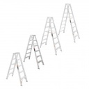 [10495] Escalera de tijera doble tipo ll 4 peldaños.