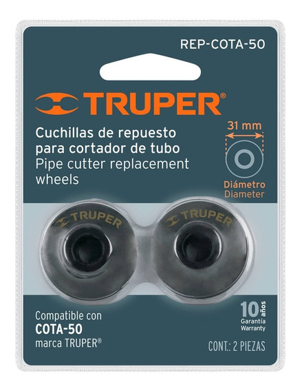 Cuchilla d rep. Para cort.tubo rep-cot-58.