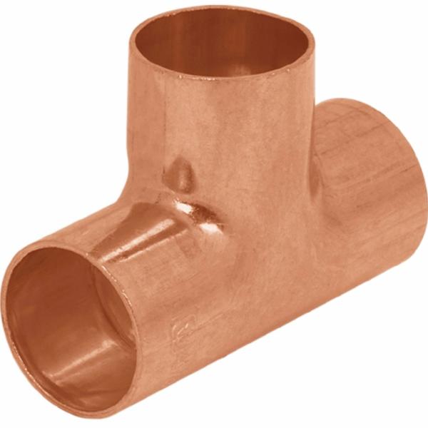Tee de cobre 1/2".