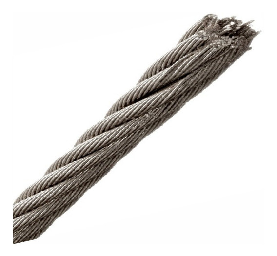 Cable de acero 1/2 galvanizado.