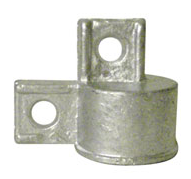 COPLE SIMPLE 1 1/2" (38MM) 2 OREJAS ALUM