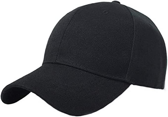 Gorra negra.
