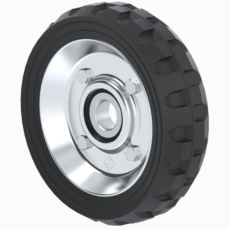 RUEDA 7" 1 BALEROS 5/8" P/DIABLO