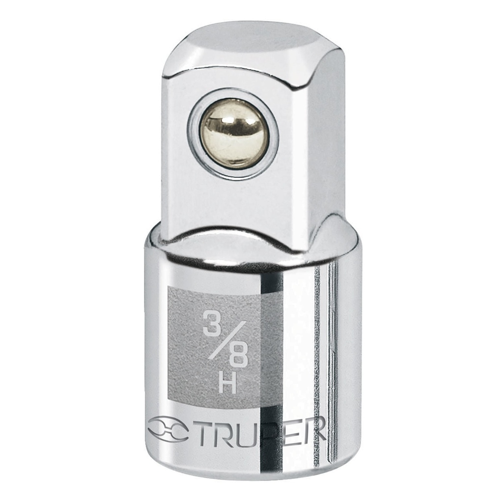 Adaptador para matraca de cuadro 3/8" a cuadro de 1/2"