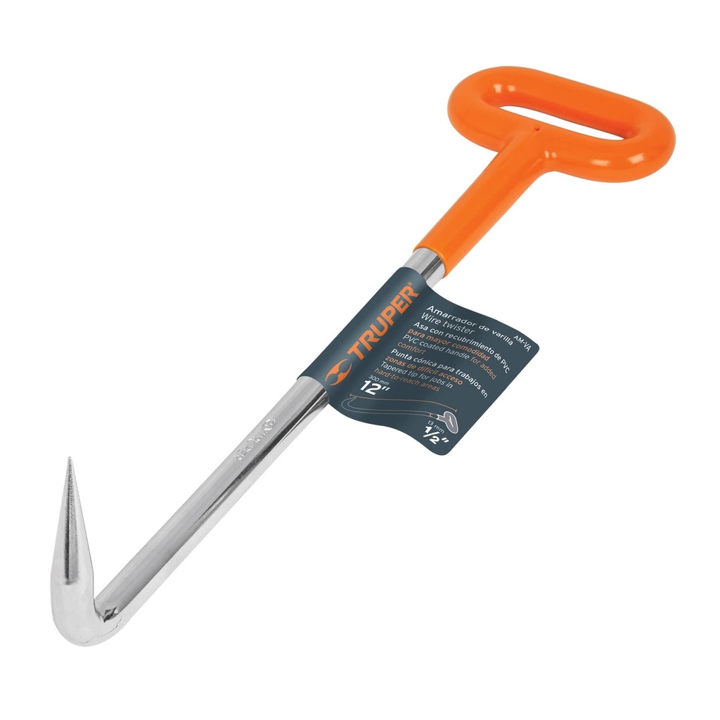 Amarrador de varillas con grip AM-VA