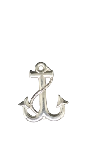 Ancla níquel y oro #2251