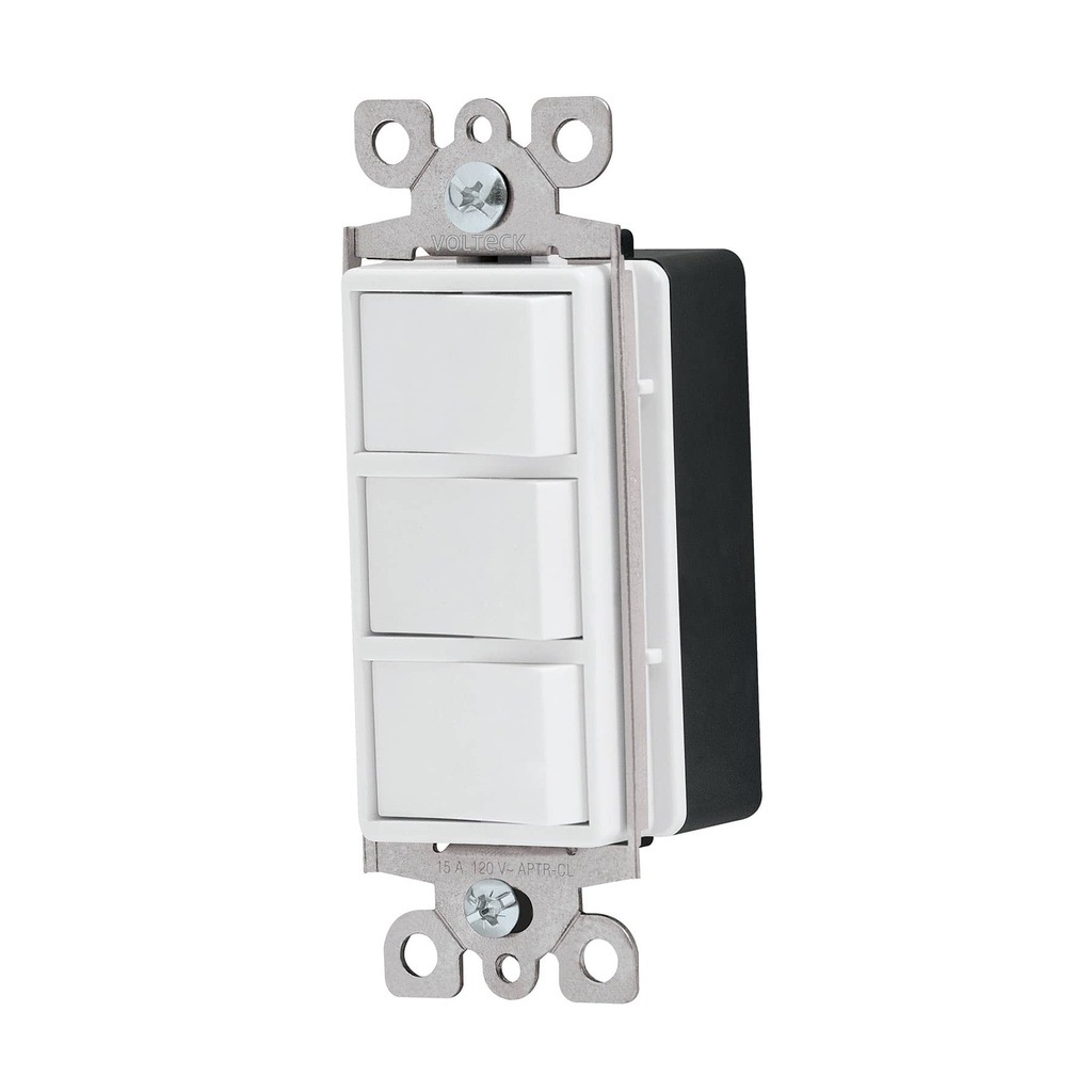 Apagador triple clásico aptr-cl