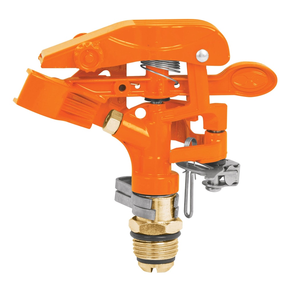 Aspersor metálico cabeza sola