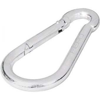 Bandola mosqueton de acero 1/4"