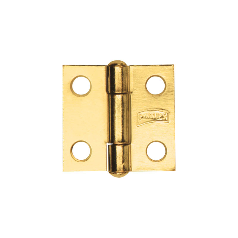 Bisagra 115 acabado acero de 1 1/2" x 1 7/16"