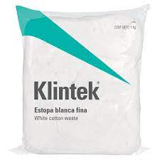 Bolsa de estopa color blanco