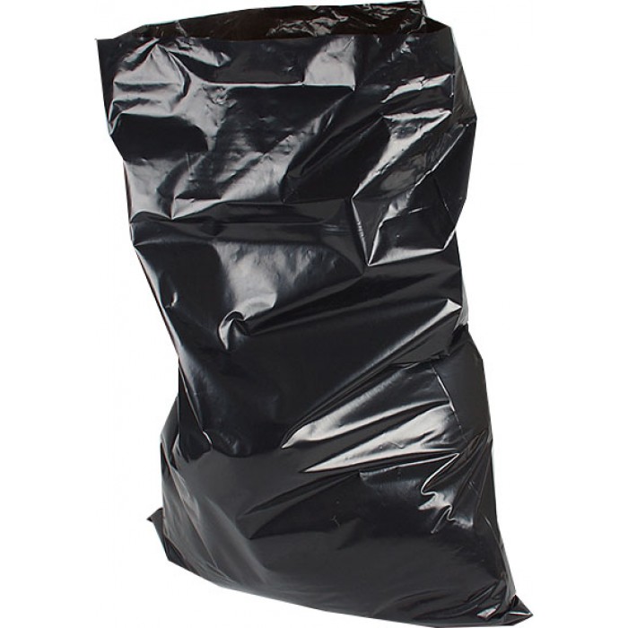 Bolsa de plástico negra 60 x 90 mm