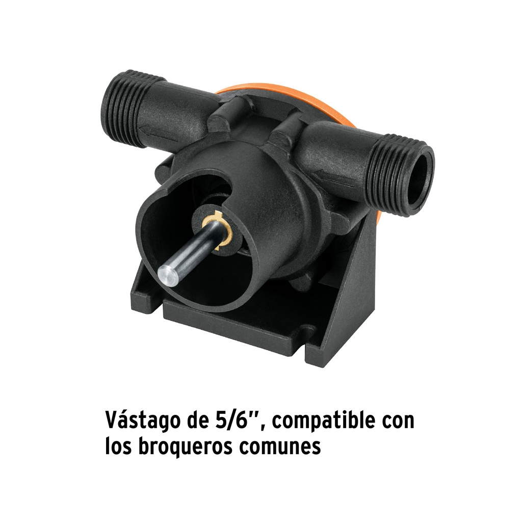 Bomba autocebante para uso con taladro