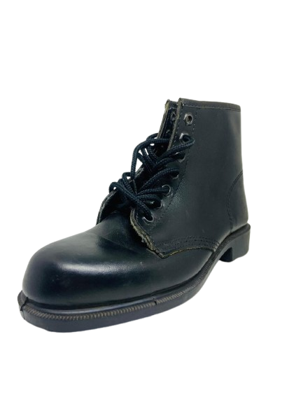 Botas de piel negra sin casquillo #24