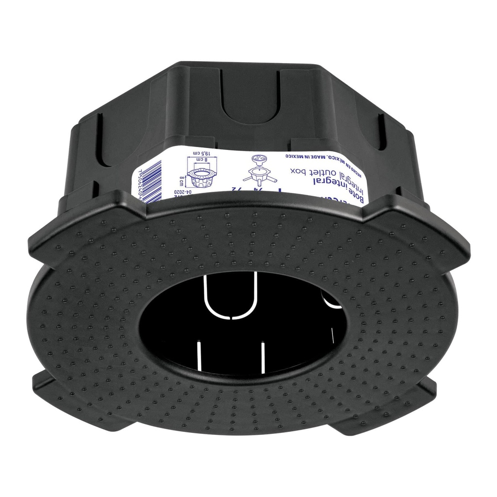 Bote integral de 8 cm aro interno de 8 cm