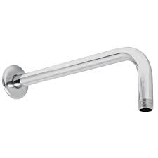 Brazo y chapetón de acero para regadera