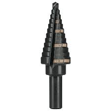 Broca escalonada con 12 escalones de 3/16" a 7/8"