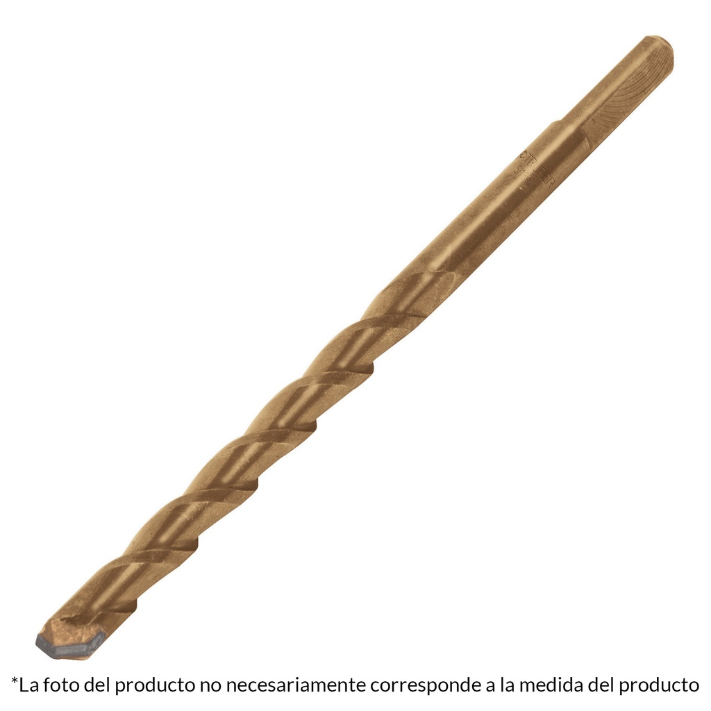 Broca para concreto de 3/16" x 4"