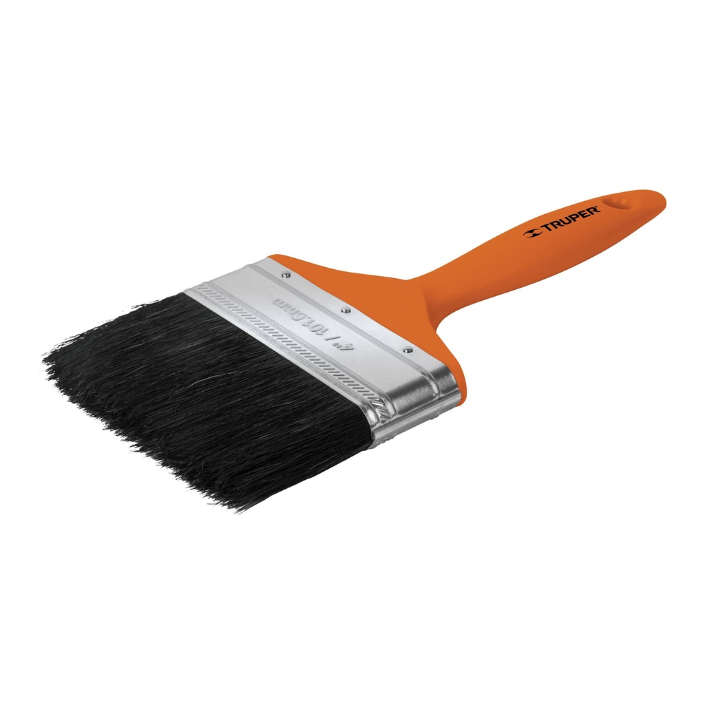 Brocha con mango de plástico 4"