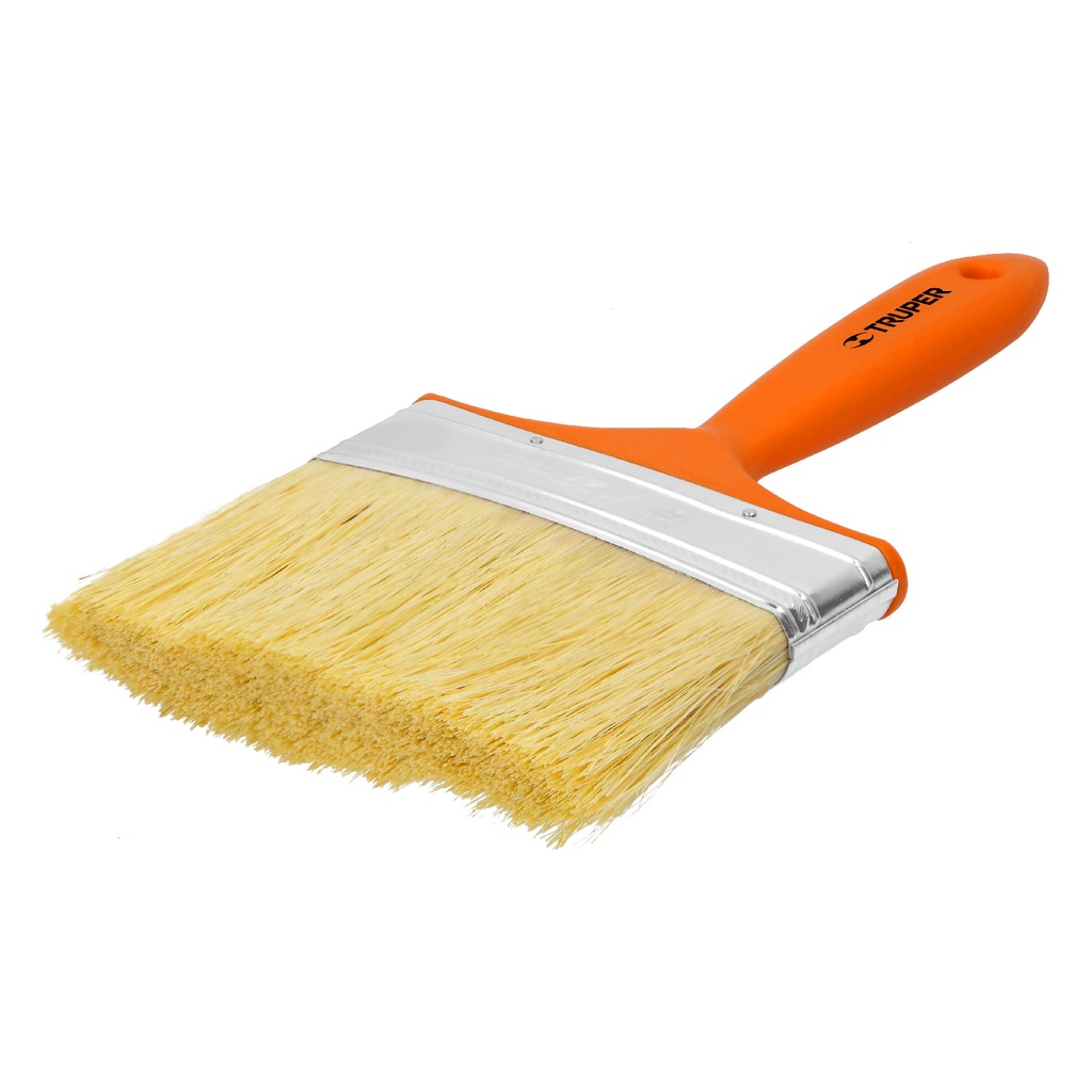 Brocha con mango de plástico 4" para encalar