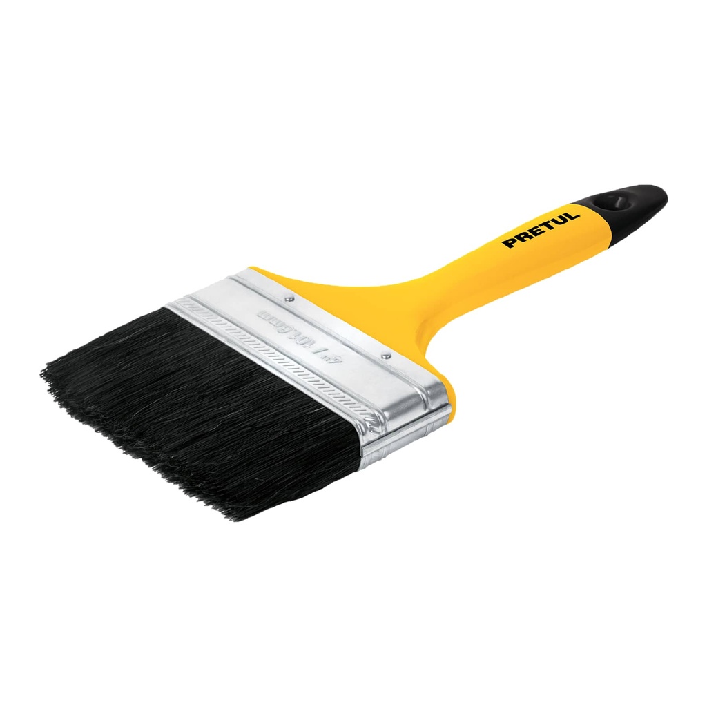Brocha con mango de plástico 6" pretul