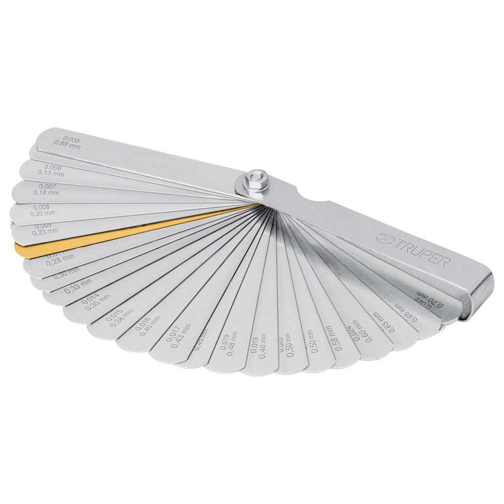 Calibrador de 32 hojas estandar/milimetrico