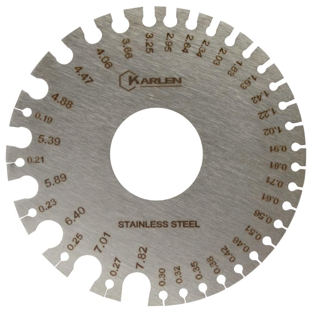 Calibrador redondo del C-0 al C-30