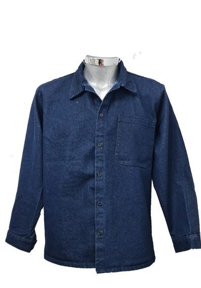 Camisola de mezclilla uso rudo 14 onz talla mediana