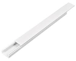 Canaleta con adhesivo de 1 vía 10 mm x 20 mm