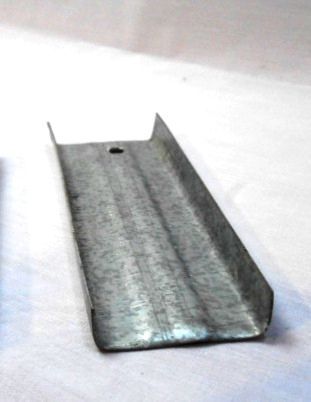 Canaleta de lamina 1 1/2" x 3 mts