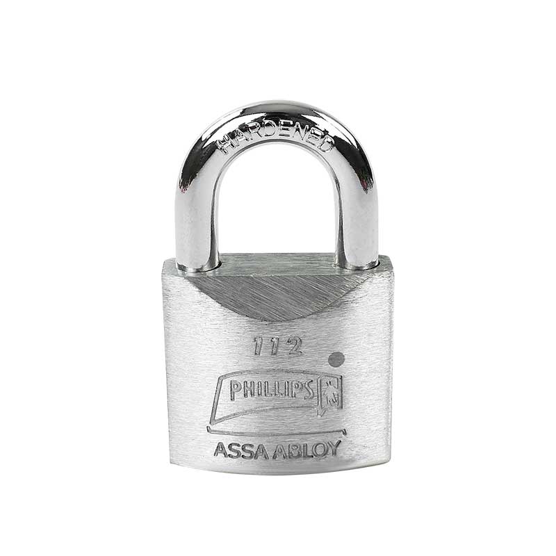 Candado 112 metálico gancho corto