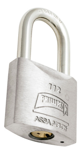 Candado 112 metálico gancho largo