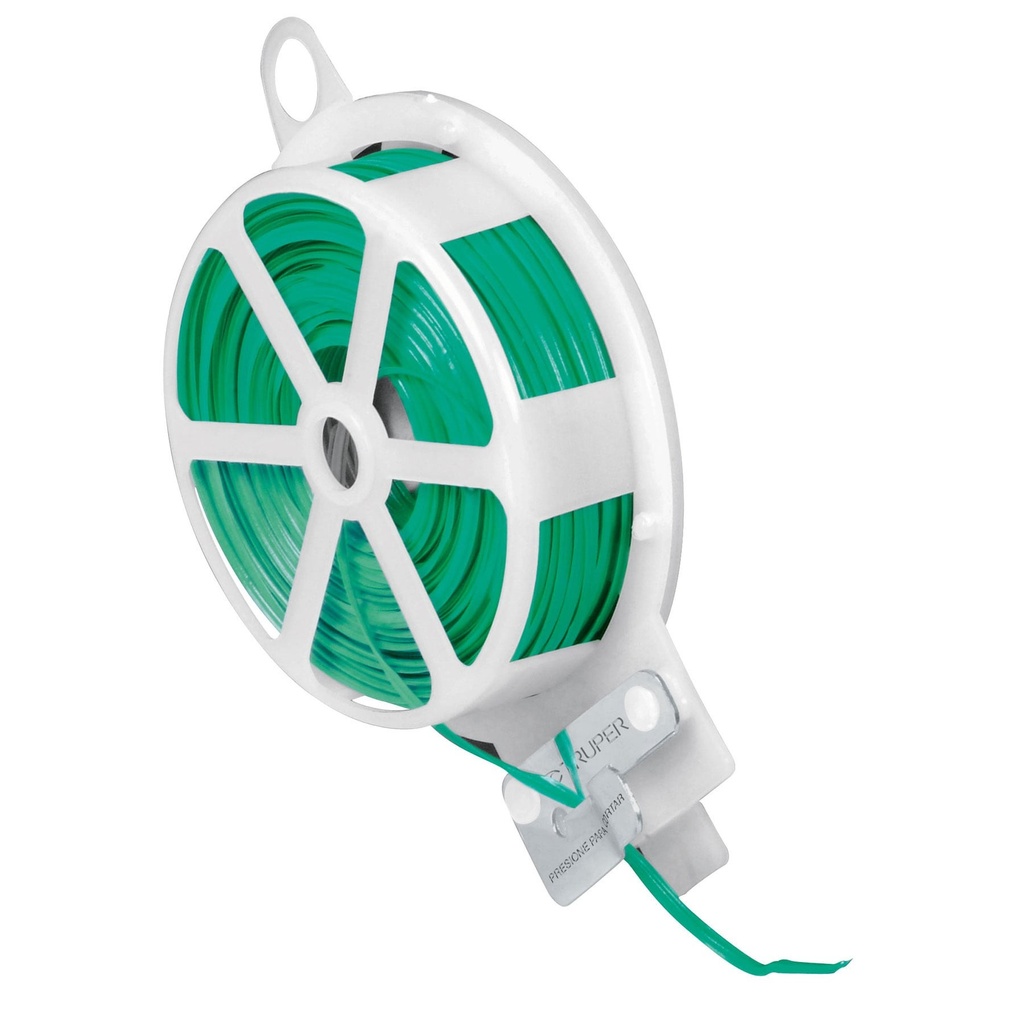 Carrete de alambre con 30 mts forrado multiusos