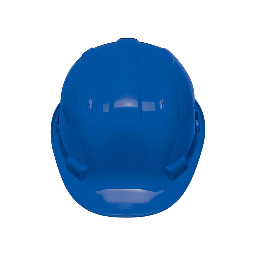 Casco de seguridad de intervalos azul 