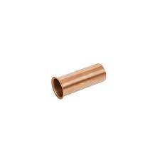 Casquillo de cobre para contracanasta de fregadero de 1 1/2" x 10 cm