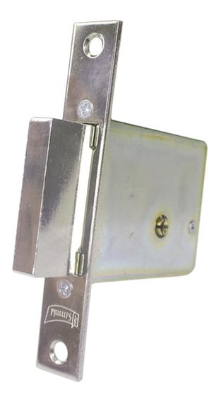 Cerradura de embutir X-1000 acabado latón