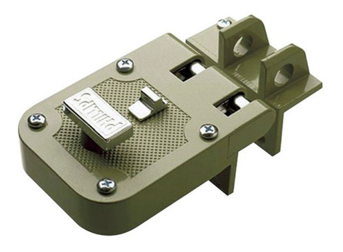 Cerradura de sobreponer 625-MC-CL acabado beige izquierda