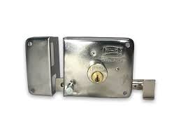 Cerradura de sobreponer 715-IF-H acabado acero derecha