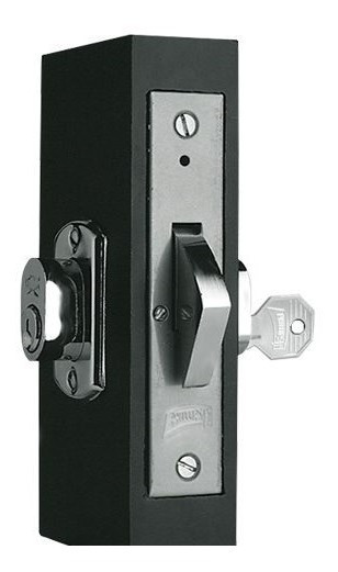Cerradura para aluminio 400-DC acabado cromo derecha/izquierda