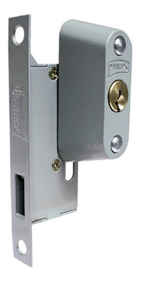 Cerradura para aluminio 425-CI acabado blanco derecha/izquierda