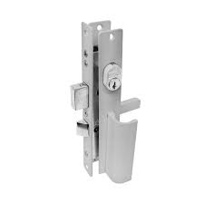 Cerradura para aluminio 575-JM acabado blanco derecha/izquierda