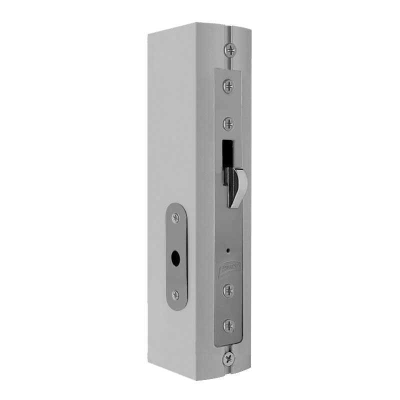 Cerradura para aluminio X-455 acabado café derecha/izquierda
