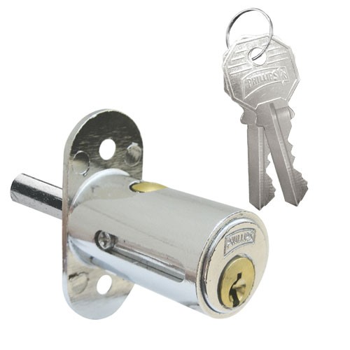 Cerradura para mueble 200 acabado latón