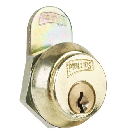 Cerradura para mueble 60 acabado cromo