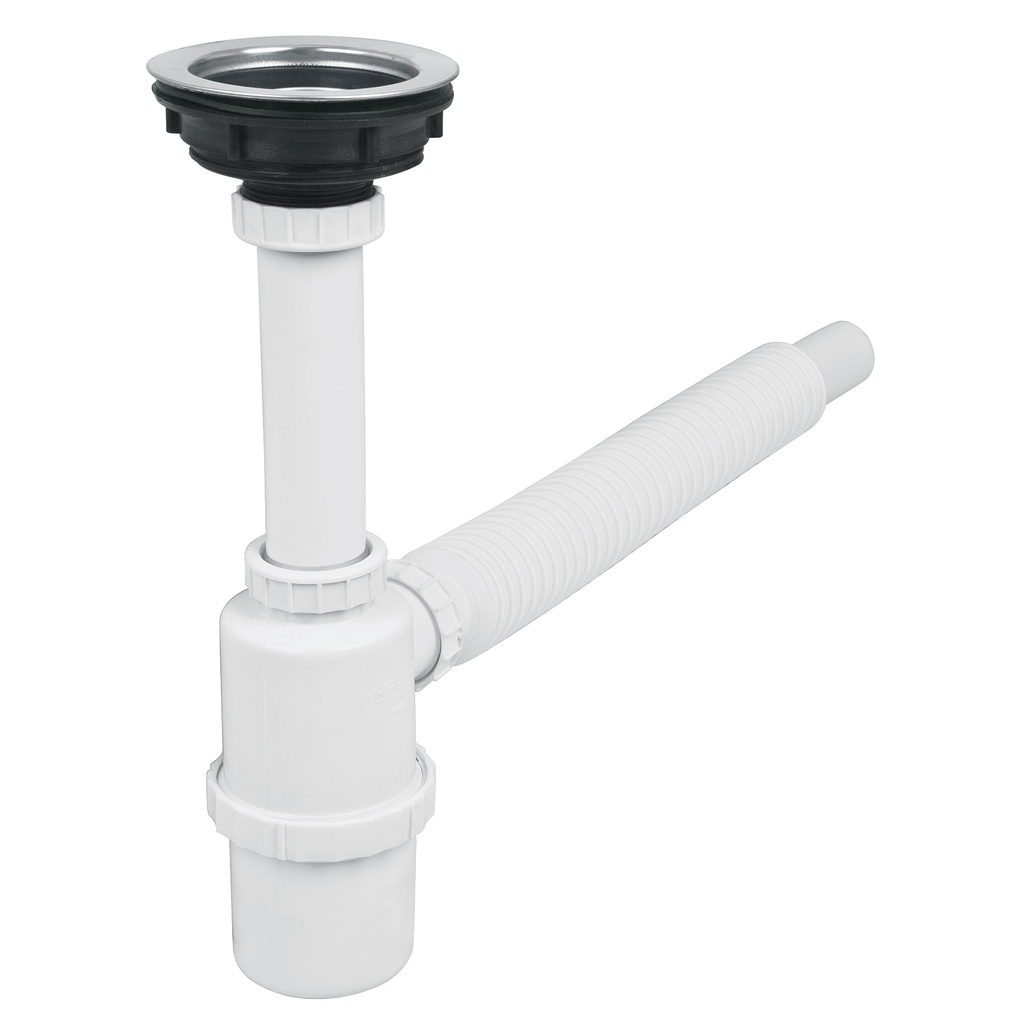 Cespol para fregadero de bote con contracanasta de 1 1/2"