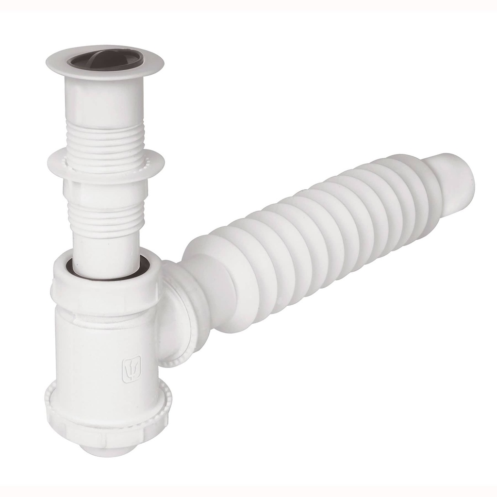 Cespol para lavabo de bote con contrarejilla de 1 1/4"